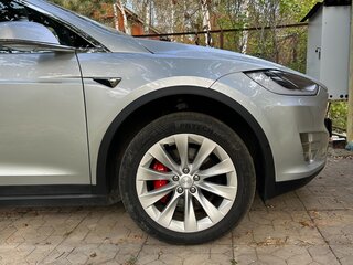 2018 Tesla Model X P100D I, серебристый, 5250000 рублей, вид 4