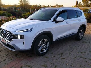2020 Hyundai Santa Fe IV Рестайлинг, белый, 3570000 рублей, вид 5