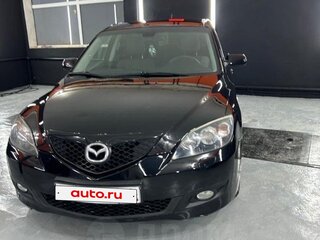 2008 Mazda 3 I (BK) Рестайлинг, чёрный, 635000 рублей, вид 1