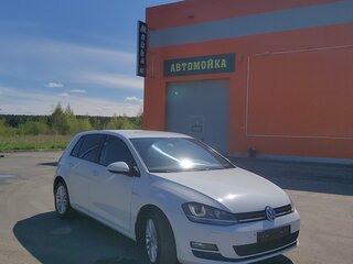 2014 Volkswagen Golf VII, белый, 1100000 рублей, вид 4