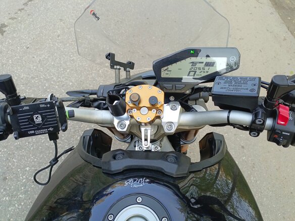 2014 Yamaha MT-09 (FZ-09), фиолетовый, 645000 рублей - вид 10