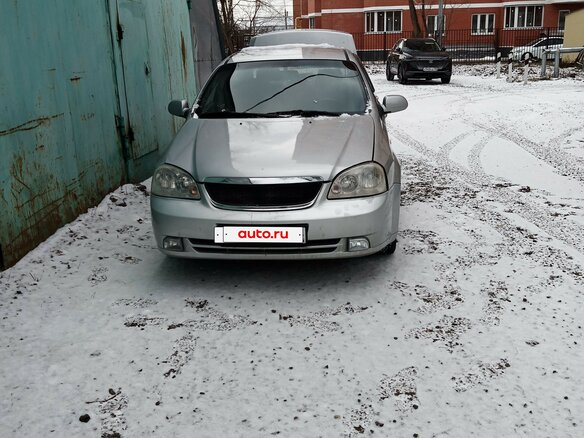 2007 Chevrolet Lacetti I, серебристый, 270000 рублей