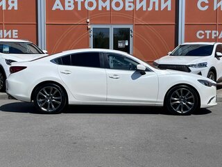 2016 Mazda 6 III (GJ) Рестайлинг, белый, 1570000 рублей, вид 4