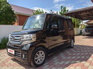 2016 Honda N-BOX I Рестайлинг, чёрный, 820000 рублей, вид 4