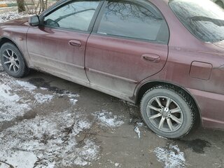 2009 Kia Spectra I Рестайлинг 2, красный, 300000 рублей, вид 3