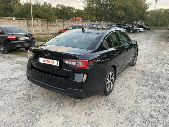 2020 Subaru Legacy VII, чёрный, 1700000 рублей - вид 6