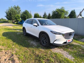 2022 Mazda CX-9 II Рестайлинг, белый, 3700000 рублей, вид 4
