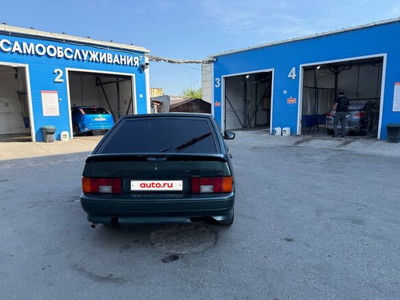 2007 Lada (ВАЗ) 2114, зелёный - вид 4