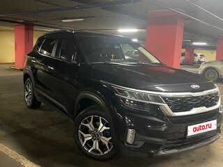 2021 Kia Seltos I, чёрный, 2250000 рублей, вид 2