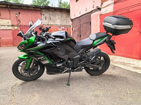 2020 Kawasaki Ninja 1000 SX, зелёный, 1150000 рублей, вид 4