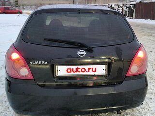 2006 Nissan Almera II (N16) Рестайлинг, чёрный, 380000 рублей, вид 4