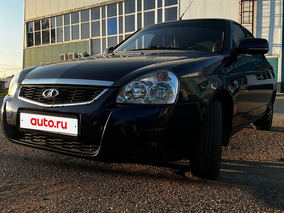 2014 Lada (ВАЗ) Priora I Рестайлинг, синий, 415000 рублей - вид 1