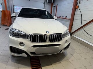 2017 BMW X6 40d II (F16), белый, 6500000 рублей, вид 2