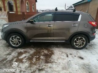 2012 Kia Sportage III, коричневый, 1300000 рублей, вид 4