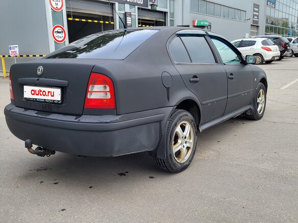 2002 Skoda Octavia I (A4) Рестайлинг, чёрный, 320000 рублей - вид 5