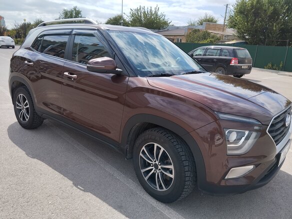 2021 Hyundai Creta II, коричневый, 2140000 рублей - вид 17