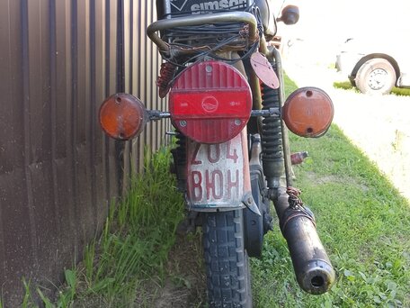 1986 Simson S51, красный, 55000 рублей, вид 2