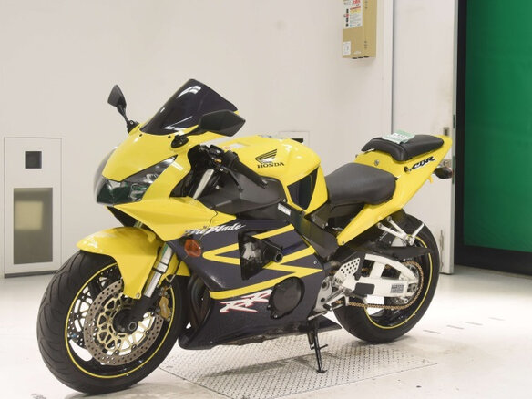 2002 Honda CBR 954RR Fireblade, жёлтый, 560000 рублей - вид 3
