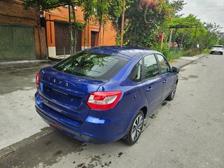 2024 Lada (ВАЗ) Granta I Рестайлинг, синий, 1050000 рублей, вид 4