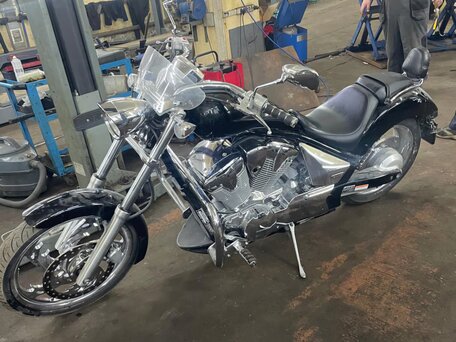2011 Honda VT 1300CX Fury, чёрный, 800000 рублей, вид 1