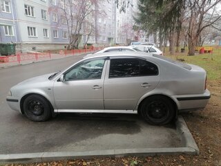 2002 Skoda Octavia I (A4) Рестайлинг, серебристый, 375000 рублей, вид 3
