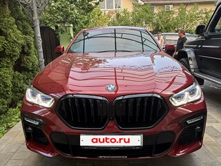 2021 BMW X6 M50d III (G06), красный, 11000000 рублей, вид 1