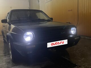 1988 Volkswagen Golf II, чёрный, 400000 рублей, вид 2