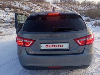 2018 Lada (ВАЗ) Vesta SW I, серый, 950000 рублей, вид 3