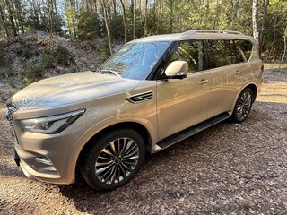 2021 Infiniti QX80 I Рестайлинг 3, жёлтый, 9900000 рублей, вид 2