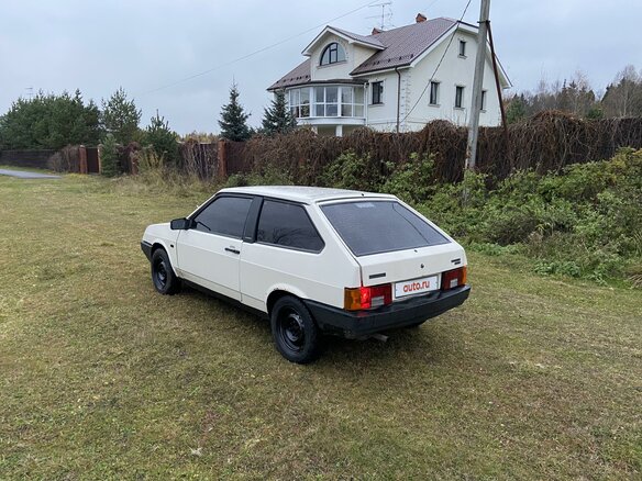 1988 Lada (ВАЗ) 2108, белый - вид 2