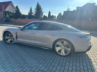 2020 Porsche Taycan 4S I, бежевый, 6434028 рублей, вид 3