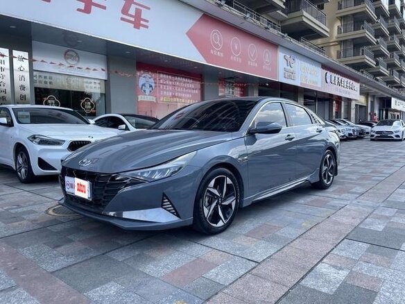 2022 Hyundai Elantra VII (CN7), серый