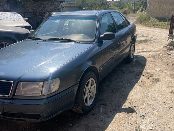 1991 Audi 100 IV (C4), серый, 230000 рублей - вид 1