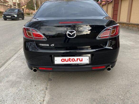 2007 Mazda 6 II (GH), чёрный, 820000 рублей - вид 4