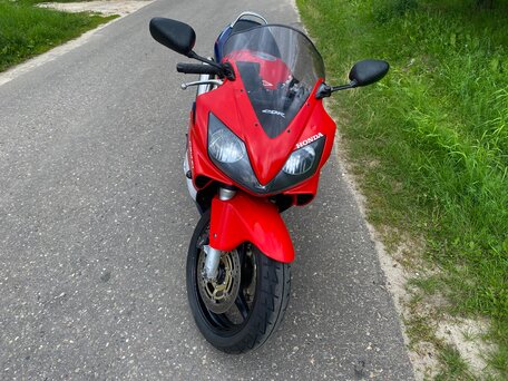 2003 Honda CBR 600F, красный, 390000 рублей, вид 5