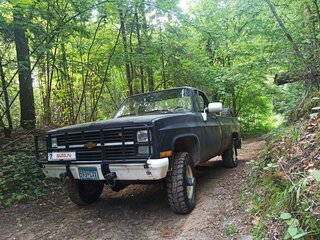 1985 Chevrolet C/K III, чёрный, 1107953 рублей, вид 5
