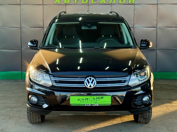 2014 Volkswagen Tiguan I Рестайлинг, чёрный, 1749000 рублей - вид 4