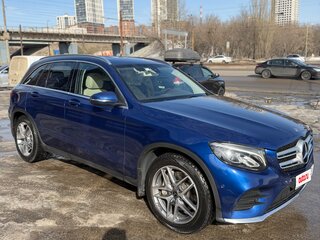2018 Mercedes-Benz GLC 250 d I (X253), синий, 3500000 рублей, вид 2