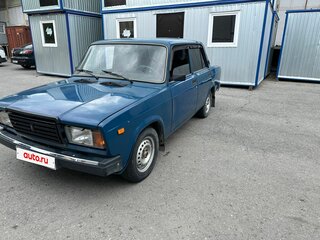2008 Lada (ВАЗ) 2107, синий, 195000 рублей, вид 1