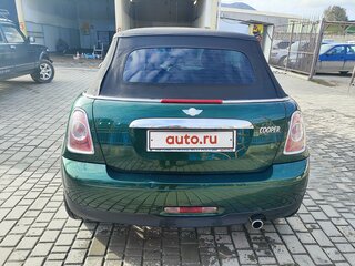 2011 Mini Cabrio Cooper II Рестайлинг, зелёный, 1450000 рублей, вид 3