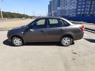 2018 Lada (ВАЗ) Granta I Рестайлинг, коричневый, 677000 рублей, вид 4