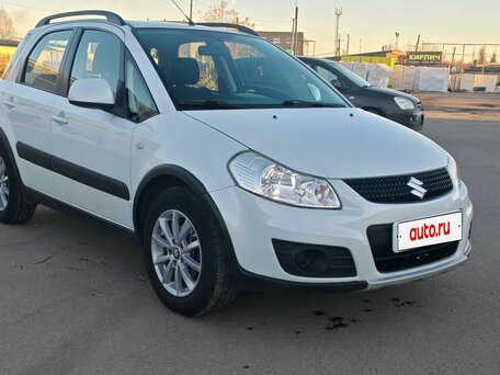 2013 Suzuki SX4 I (Classic) Рестайлинг, белый, 1200000 рублей, вид 4