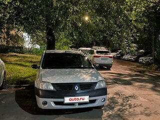 2008 Renault Logan I, серый, 190000 рублей, вид 1