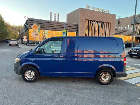 2010 Volkswagen Transporter T5 Рестайлинг, синий, 990000 рублей - вид 8