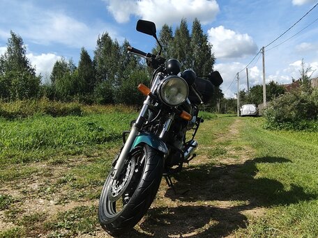 2000 Yamaha XJ600, зелёный, 199000 рублей, вид 2