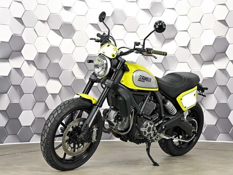 2016 Ducati Scrambler 800, жёлтый, 595000 рублей, вид 2