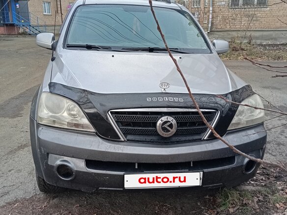 2003 Kia Sorento I, серый, 630000 рублей