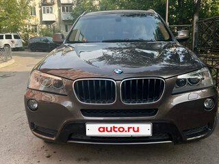 2012 BMW X3 20i xDrive II (F25), коричневый, 1350000 рублей, вид 1
