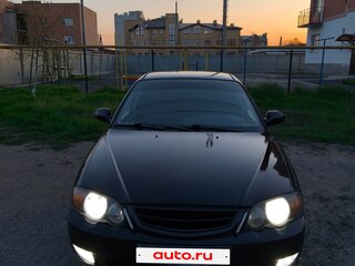 2002 Kia Sephia II Рестайлинг, чёрный, 450000 рублей, вид 1