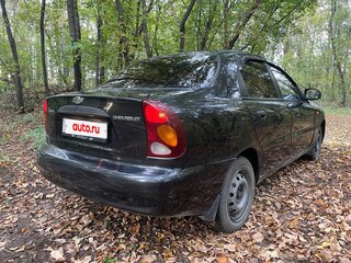 2007 Chevrolet Lanos I, чёрный, 200000 рублей, вид 4